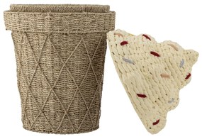 Bloomingville Úložný kôš Cillie Nature 72 cm