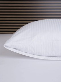 Hotelová obliečka na vankúš 50 x 70 cm - prúžok 8 mm
