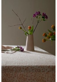 Ľanový obrus Niitty 150x260, oranžový