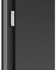 Kovové vchodové dvere S68 Neptun 90 Ľ tmavý antracit