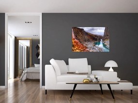 Obraz - kaňon Studlagil (90x60 cm)