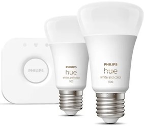 Základná sada Philips Hue WACA 2xE27/9W/230V 2000-6500K + zariadenie k prepojeniu