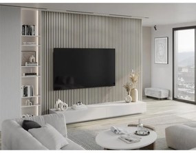 Mexen Lam-F, akustické stenové lamely 275 × 31,5 cm, filc 6 mm, ľan sivý, S105-275317-2812-068