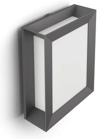 Philips 17293/93/16 - Vonkajšie nástenné svietidlo KARP 1xLED/6W/230V IP44