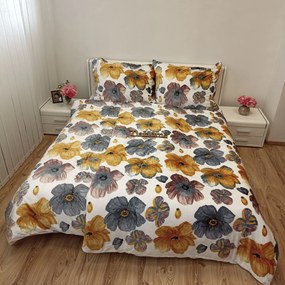 Mikroplyšové obliečky Daisy 200x140cm+90x70cm