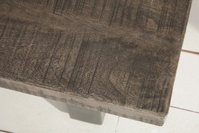 Konferenčný stolík Iron Craft 100cm sivý Mango