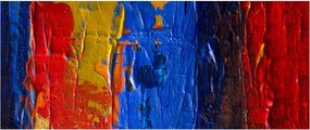 Obraz maliarskych farieb (120x50 cm)