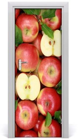 Fototapeta na dvere do domu samolepiace jablká 85x205 cm