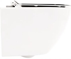 Tece Carlo, sada závesné WC Rea Carlo 49x37 cm + inštalačný modul pod omietku Tece, TEC-9400412-REA-C2760