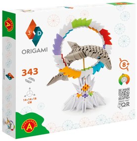 Jokomisiada 3D Origami – zvieratko Delfín