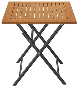 Livarno home Skladací záhradný stôl Valencia, 70 x 70 cm  (100386262)