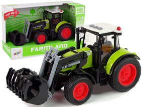 Lean Toys Multifunkčný traktor s lyžicou – svetelné a zvukové efekty