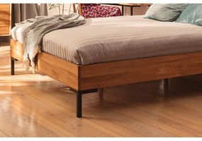 Dvojlôžková posteľ z dubového dreva 160x200 cm Abies 2 - The Beds