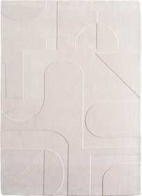 Ayyildiz, Kusový koberec Pompei 1614 cream, 200x290, biela, chodba / predsieň