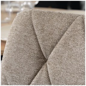 PROXIMA.store - Čalúnená jedálenská stolička ROBIN 2 FARBA: čierna