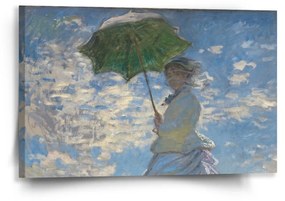 Sablio Obraz Dáma so slnečníkom - Claude Monet - 60x40 cm