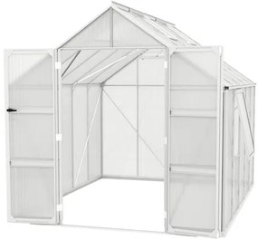 Skleník Vitavia Olymp 8300 polykarbonát 4 mm 257x324 cm hliník vr. základového rámu