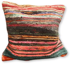 Patchworková Obliečka na Vankúš - 40x40cm - Viacfarebná
