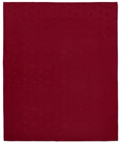 Žakárový obrus, 145 x 255 cm, červený