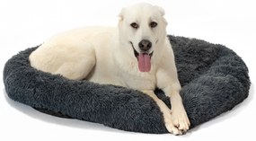 PuppyJoy PuppyJoy, okrúhly pelech pre psov 120cm PJ-005, veľkosť XL, tmavá šedá, HOM-50057