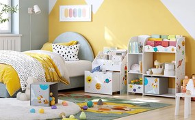 Detská knižnica KIDS 62,5x29,5x70 cm biela