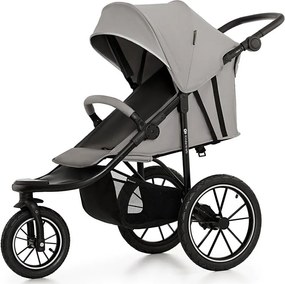 KINDERKRAFT - športový kočík HELSI2, šedý