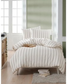 Béžovo-krémové obliečky na jednolôžko 140x200 cm Hamilton – Mijolnir