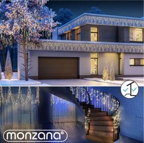 Monzana Vianočná svetelná reťaz  CECIL, 5m, teplá biela