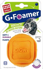 GiGwi Loptička pre psy Foamer Ball oranžová, pr. 6,8 cm
