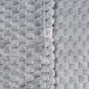 Dekorstudio Deka CINDY6 v striebornej farbe Rozmer deky: 150x200cm