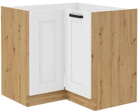 Skrinka Do Kuchyne Luna Biely/Artisan 90x90 Nd 2f Bb