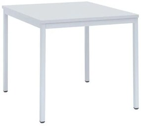 Jedálenský stôl Dino, 80 x 80 x 74,5 cm (svetlosivé podnožie)