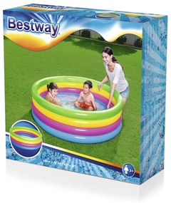 Bestway Nafukovací bazén pre deti Dúha 157 x 46 cm Bestway 51117
