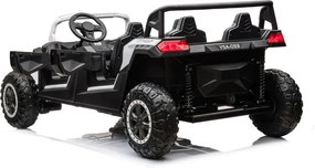 LEAN CARS Elektrická bugina Buggy A033 4x4 24V biela