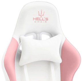 Hells Herné kreslo Hell's Chair Rainbow Pink-White