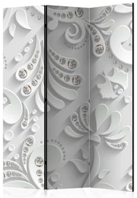 Artgeist Paraván - Flowers in Crystals [Room Dividers]