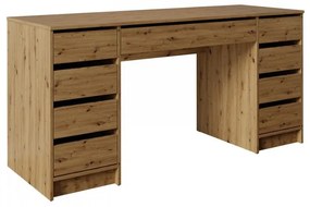 Toaletný stolík Heranor  (dub artisan). Vlastná spoľahlivá doprava až k Vám domov. 1122255