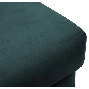 Zamatová podnožka v petrolejovej farbe Kyoto – Cosmopolitan Design