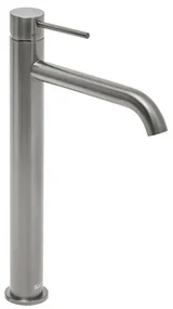 Vysoká umývadlová batéria SAT Aurum bez výpuste brúsený gun metal SATBAUR285BGM