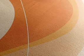 Obraz umelecké línie Peach Fuzz
