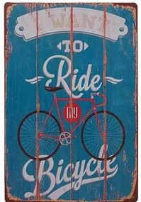 Ceduľa Ride Bicycle
