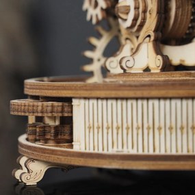 Robotime Rokr Svítící 3D dřevěné puzzle Globus 180 ks