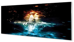 Obraz plexi Sword of farebné dymu 120x60 cm