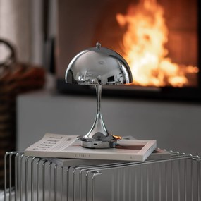 Louis Poulsen Prenosná lampa Panthella 160 V3 Chrome