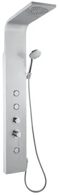 Aqualine Aqualine, TUSA sprchový panel s batériou, 1400 mm, hliník, SL680