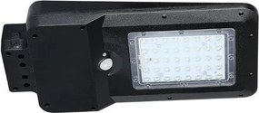LED solárne pouličné svietidlo so senzorom LED/15W/7,4V 4000K IP65 10800 mAh