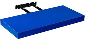 Stilista nástenná polica Volato, 80 cm, modrá