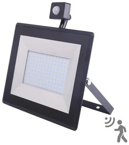 Aigostar - LED Reflektor so senzorom LED/100W/230V IP65 čierna