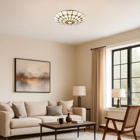 Brilagi - Tiffany vitrážové stropné svietidlo DORAN 2xE27/60W/230V