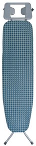 Erga Model 103, žehliaca doska 125x33,5x87 cm, strieborná-modrý vzor, ERG-SEP-10DESPRMOD103